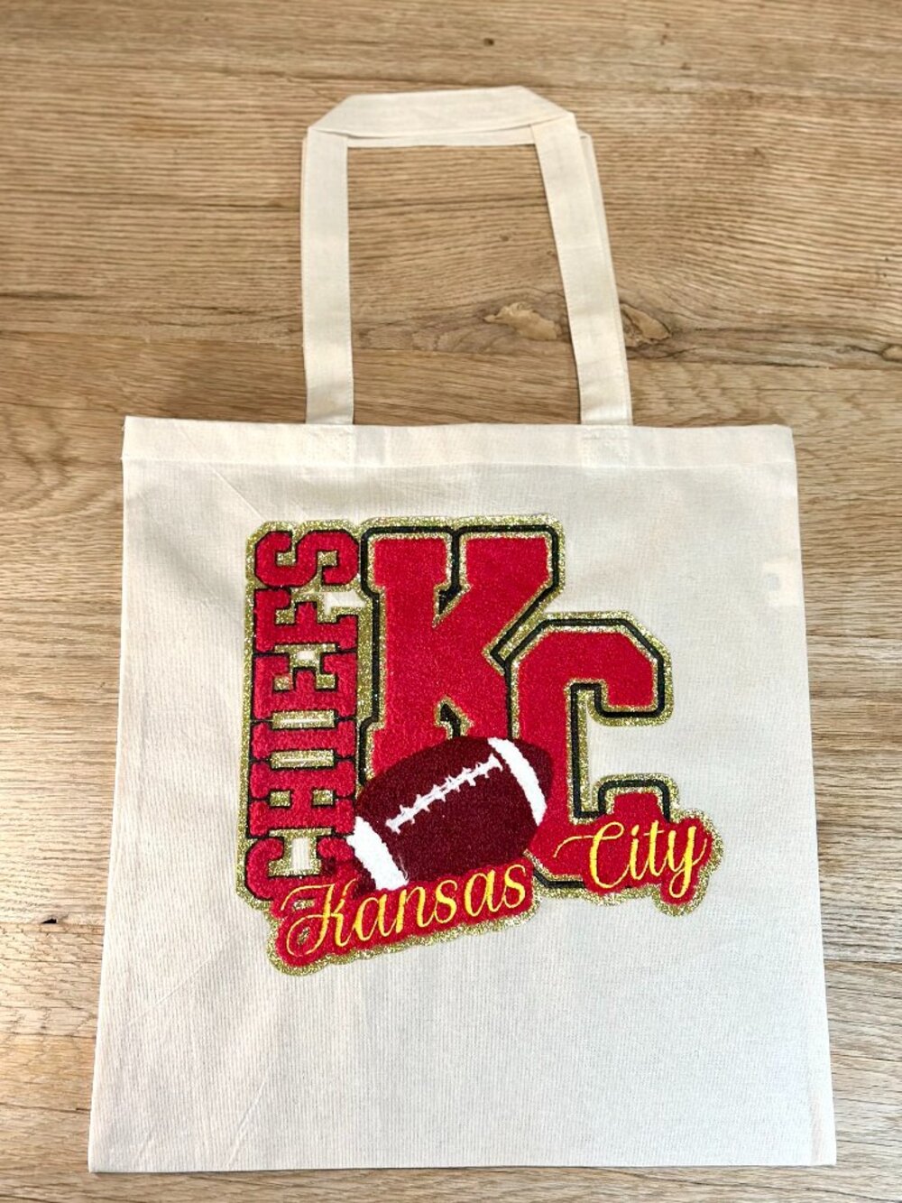 Kansas City Chiefs Football Quality Patch